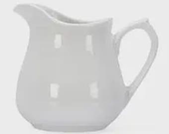 Hervidor de agua de cerámica blanca