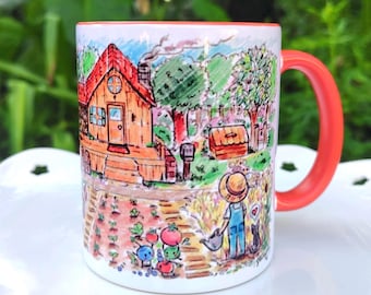 Stardew Valley Sketch Art Mug