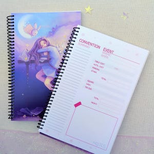 Carnet de notes pour la convention d'artistes - Carnet de notes personnalisé pour les ventes et les événements