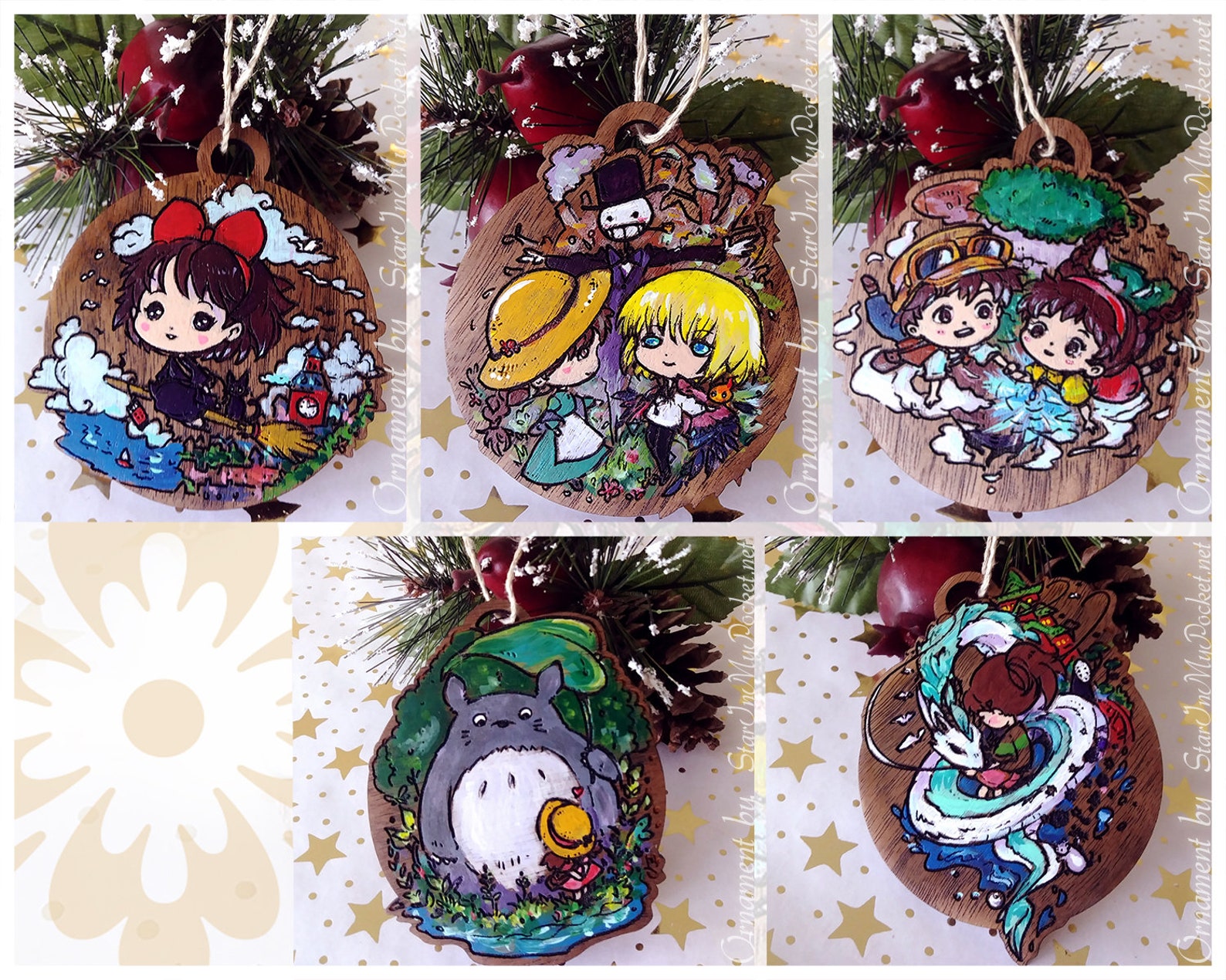 Anime Christmas Ornaments | Etsy