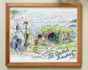 The Greatest Adventure 8x10 Art Print