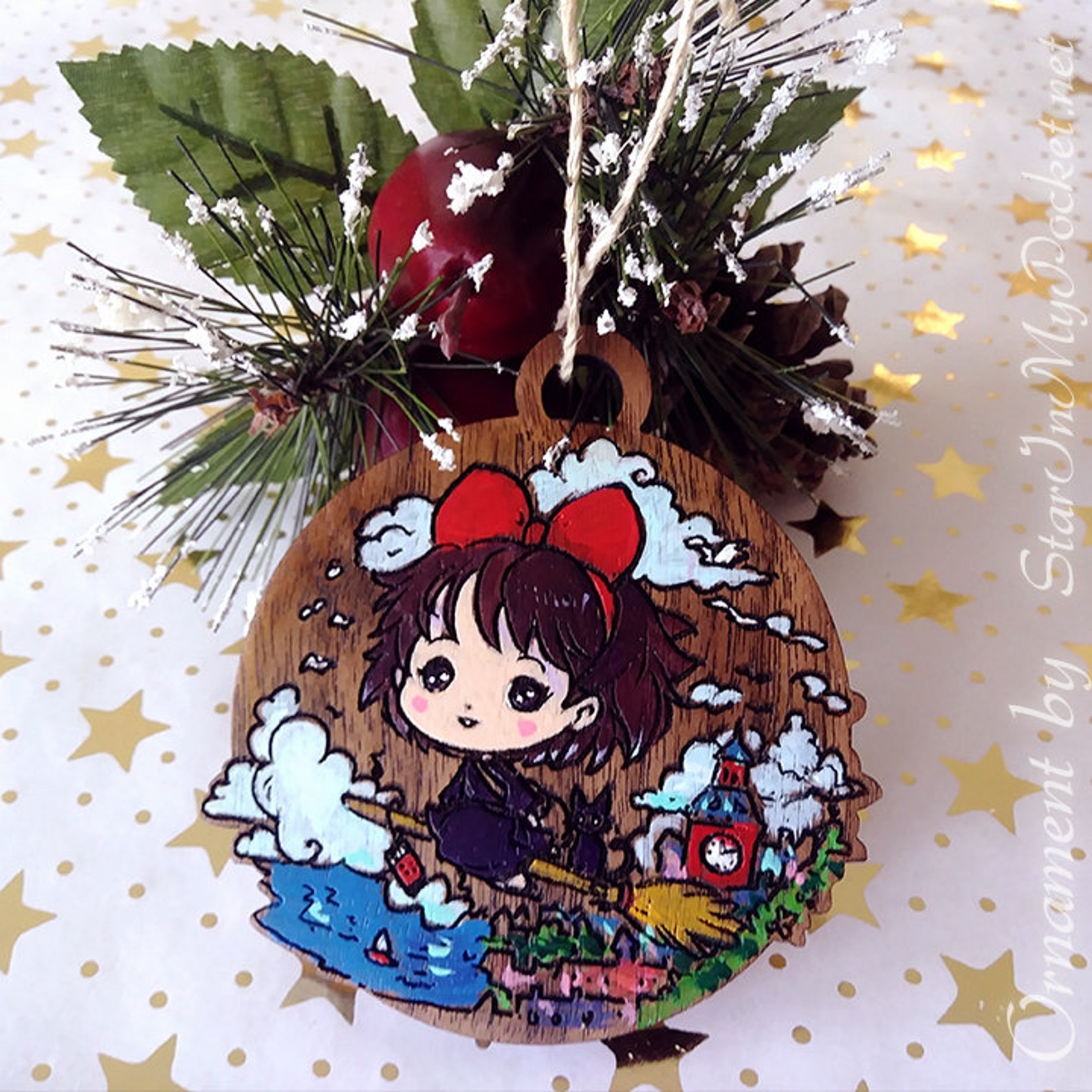 Anime Christmas Ornaments | Etsy