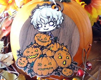 Anime Jack-O-Lanterns Halloween Ornament