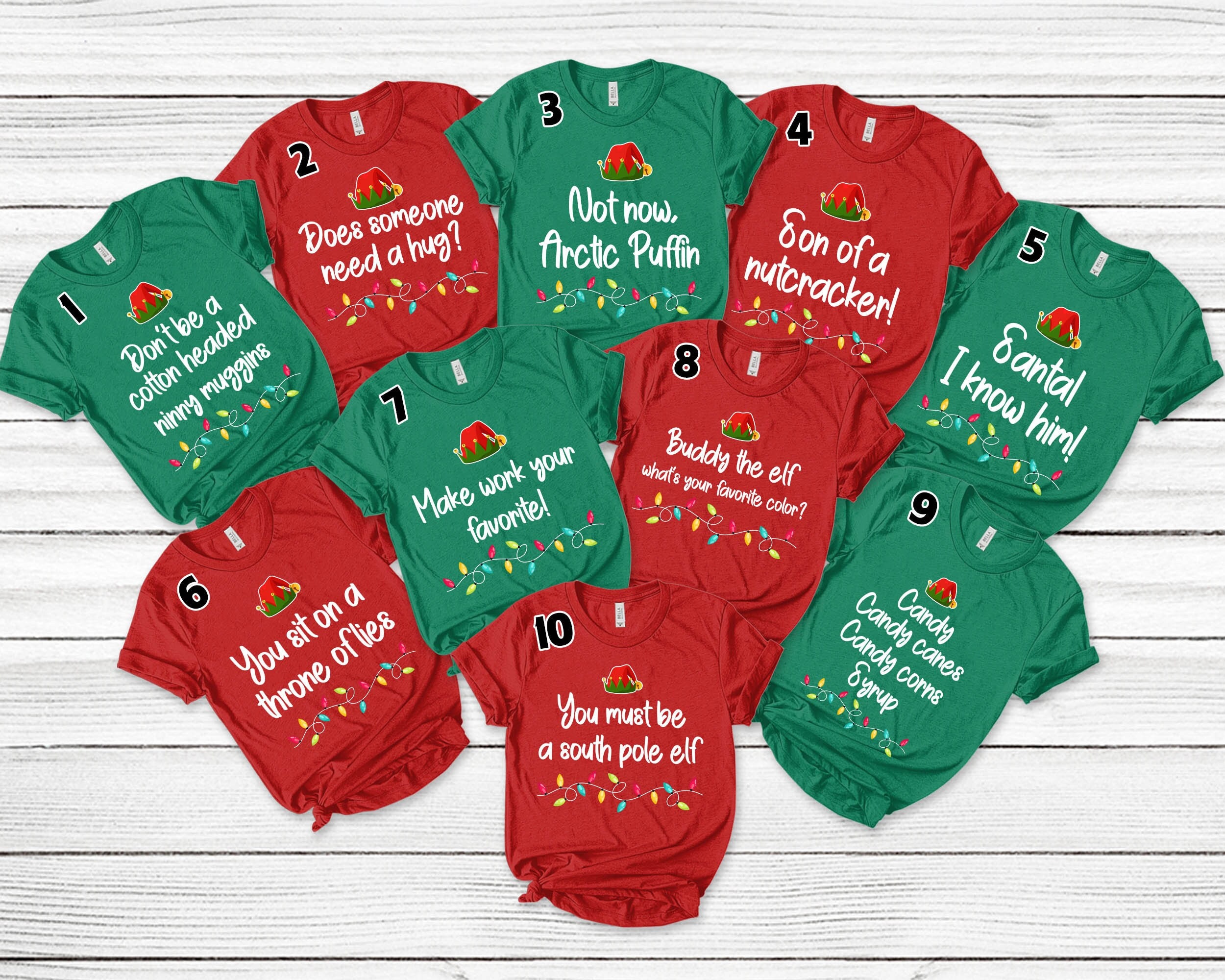 Christmas Elf Shirt, Buddy The Elf Shirt, Funny Xmas Shirt, Dear Santa Christmas Group Shirt