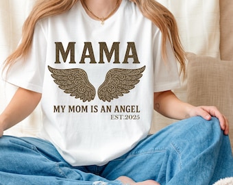 Mama To An Angel Shirt - Baby Erinnerung, Fehlgeburt Andenken