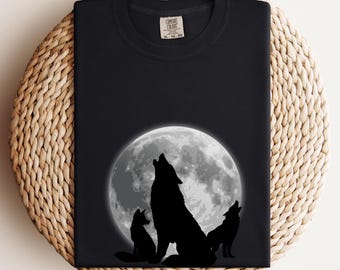 Vintage 90s Discovery Channel Store Wolf Canis Lupus T-shirt Size