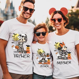 Disney Halloween 2025 Shirt, Custom Disney Halloween Matching Shirt, Disney Family Halloween Shirt, Halloween Party Shirt, Disneyland Shirt