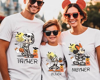 Custom Disney Halloween 2025 Family Matching Shirt