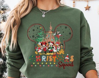 Disney Christmas Tee, Mickey’s Very Merry Christmas Party Shirt, Mickey & Friends Christmas Sweatshirt, Disneyland Xmas Family Holiday Shirt