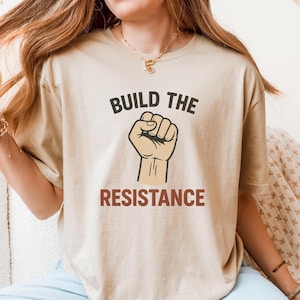 Build The Resistance Shirt,Save PBS Resist Shirt,Political Protest Tee,Hands-Off Tee,Retro Public Broadcasting Service Tee,Protest Shirt