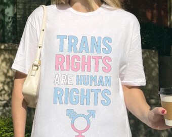 Shirt transgender, Gay Pride-shirt, LGBTQ-shirt, lesbisch shirt, inclusief shirt, gelijkheids-T-shirt, transgender-shirt, Gay Pride-cadeau-T-shirt