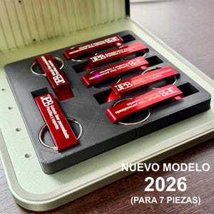 Plantilla para llaveros de abridor de botellas xTool F1/F2. Jigs xTool F1/F2. Abridor de botellas