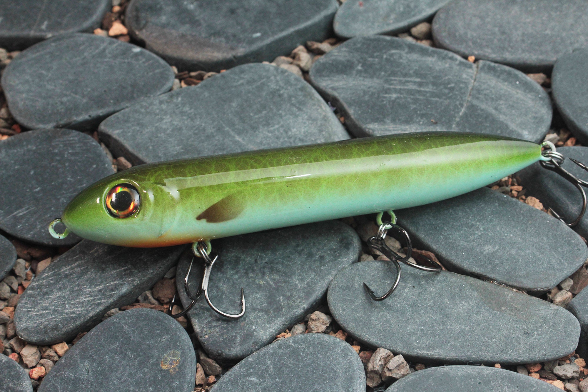 Greenback Large Spook Custom Painted Fishing 5 Super Spook