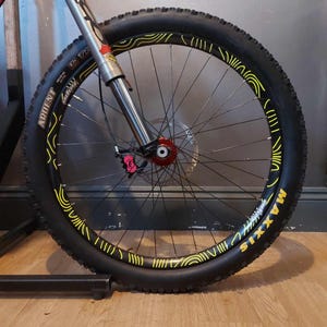 Map Line Squiggle Benutzerdefinierte Farbe Full Rim Wheel Wrap Aufkleber Grafiken Radfahren Fahrrad Mountainbike Mountainbike