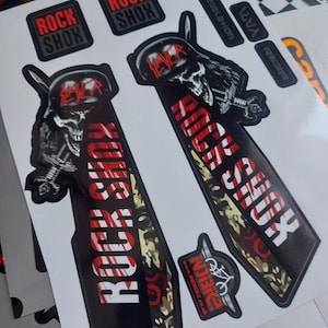Rock Shox Slayer Fork Stickers/Graphics