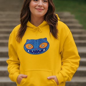 Derpy Hoodie, Derpy Tiger Zoey Hoodie, KPop, Demon Hunters Hoodie, KPDH Tiger Hoodie, Zoey Hoodie from KPDH, Zoey Huntrix Hoodie