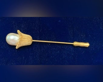 Vintage Sarah Coventry Pearl Stick Pin