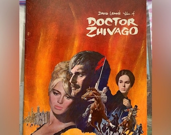 Vintage Making of David Leans Film of Dr Shivago Book Collectible