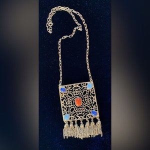 Vintage Scarab Necklace