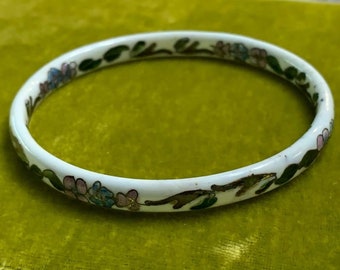 Vintage Cloisonné Enamel Bangle