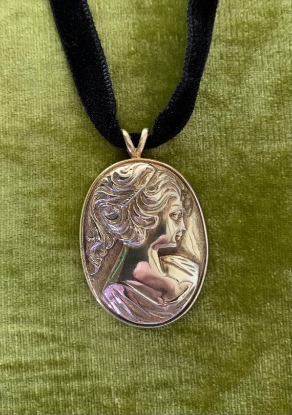 Pendentif Style Art Nouveau - Doré, Bon état, Occasion