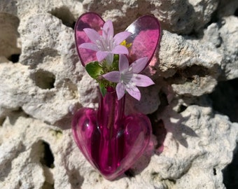 Vintage Florapin Plastic Brooch