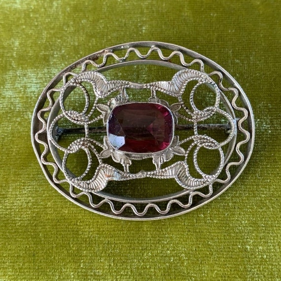 Antique Victorian Sash Pin