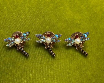 Antique Dragonfly Push Pins