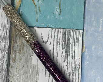 Resin Glitter Pen - Black Ink