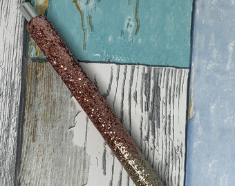 Resin Glitter Pen - Black Ink