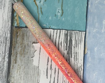 Resin Glitter Pen - Black Ink