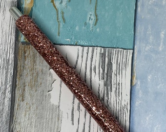 Resin Glitter Pen - Black Ink