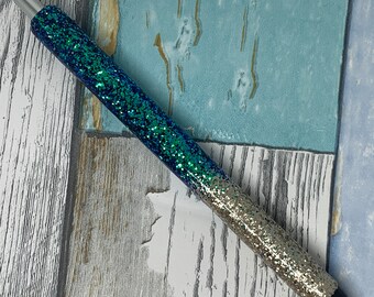 Resin Glitter Pen - Black Ink