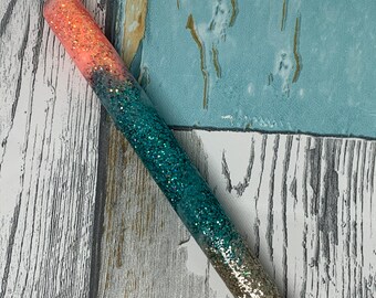 Resin Glitter Pen - Black Ink