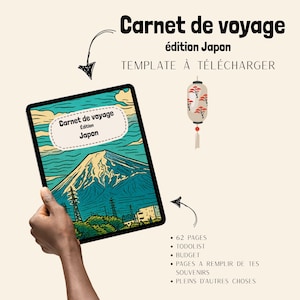 Japan Travel Journal to Fill in | Printable PDF | Planner