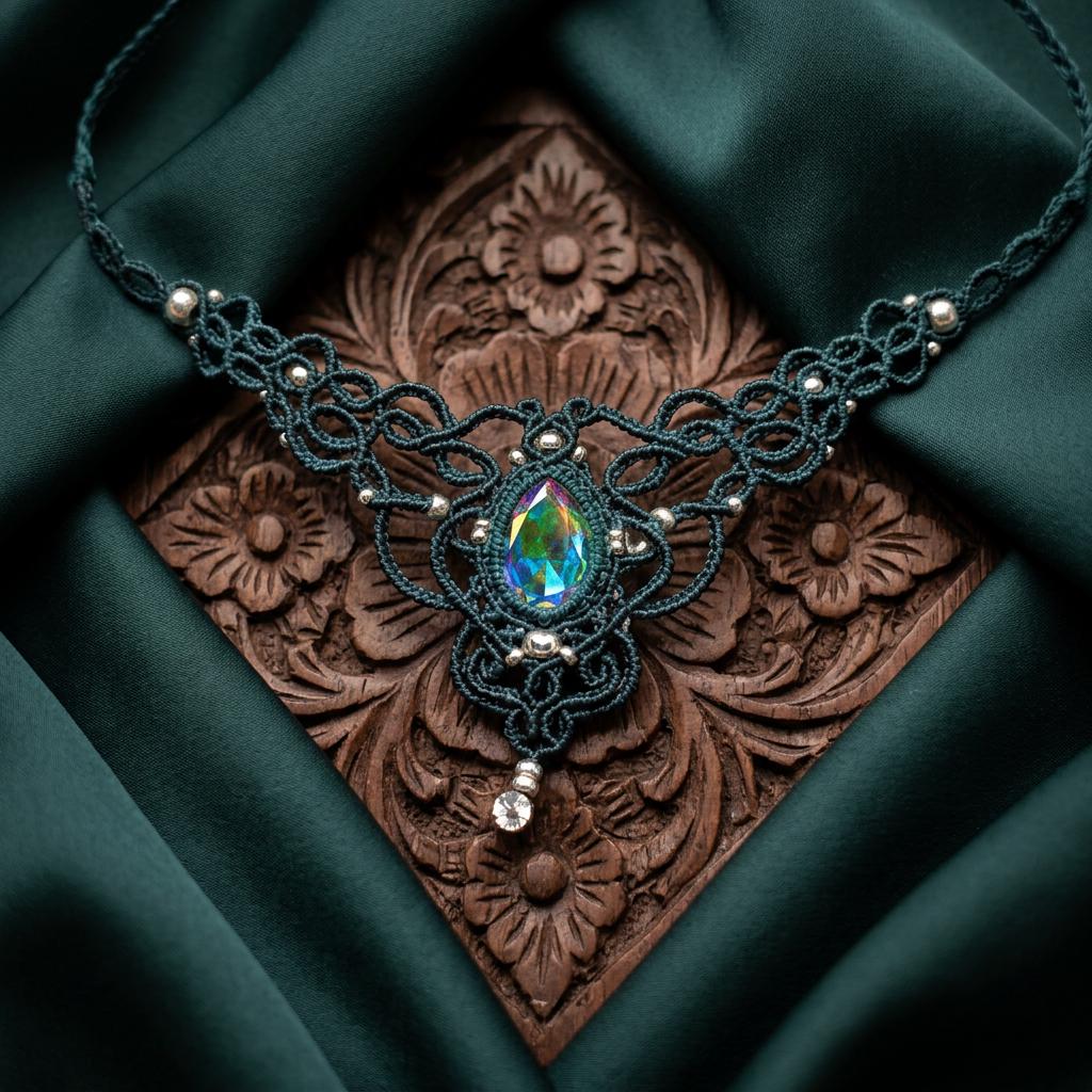 Collana Donna Stroili Con Pendente In Acciaio E Cristalli Bianchi Lady Phantasya - Verre Gioielli