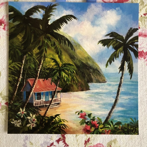 Vintage Hawaiian Art Etsy