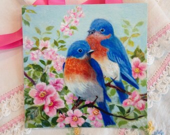 Bluebird Print, Bluebird Art, Bird Art, Bluebird Card, Bird Wall Art, Bird Home Decor
