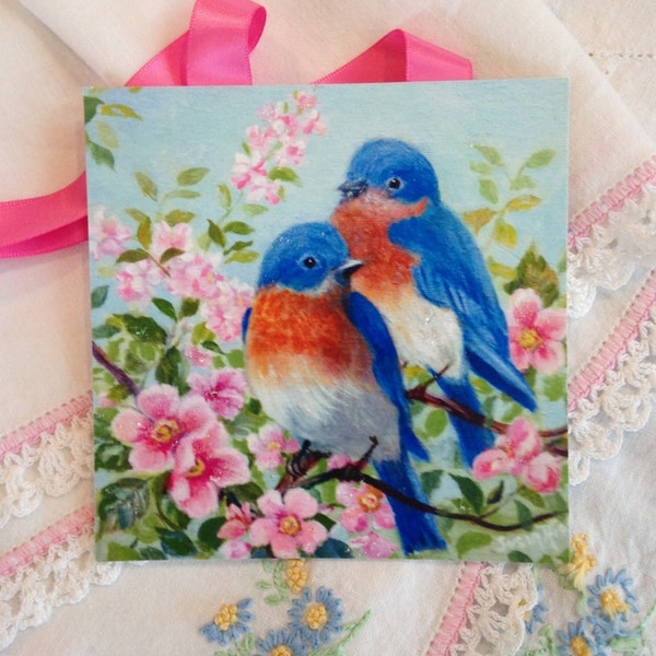 Bluebird Wall Art Etsy