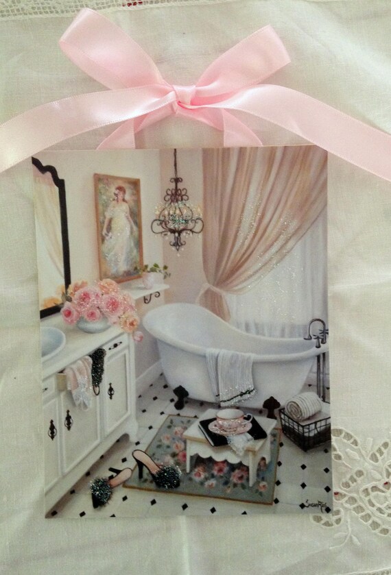 Shabby 2024 chic bathroom