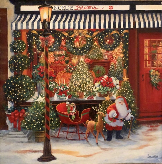 christmas flower shop