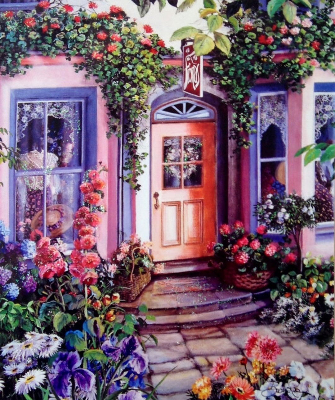 Garden Decor, Garden Wall Art, Wall Decor, Home Decor, Garden Art, Art ...
