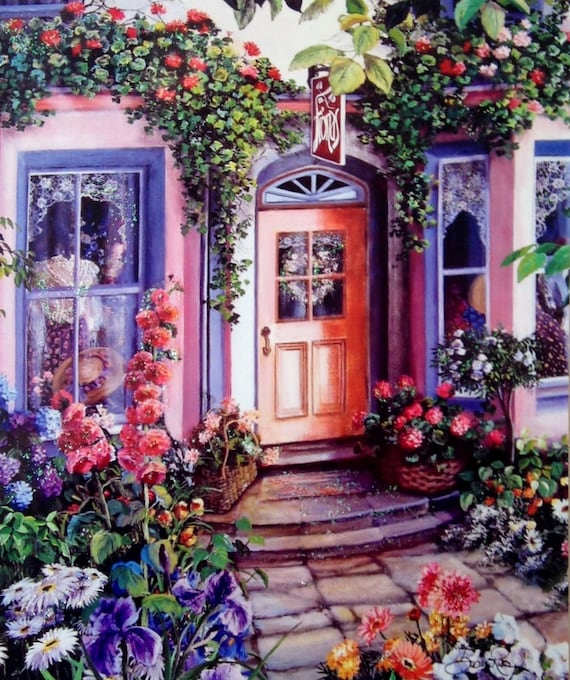 Garden Decor Garden Wall Art Wall Decor Home Decor Garden Etsy