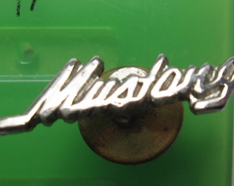 Vintage Ford Mustang metal Lapel Hat Vest Pin Tie Tack