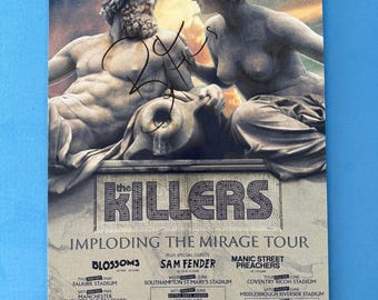 The Killers K Holographic Vinyl Sticker | the Killers | Brandon
