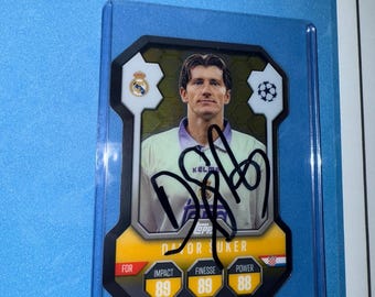サッカー☆ウスマン・デンベレ 直筆サインレプリカジャージ BECKET社証明書 ウスマン・デンベレ直筆サイン入りマッチ・アタックスカード（COA付き