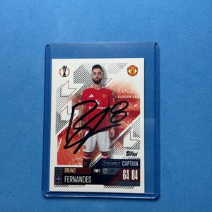 【ちづ】直筆サイン マンチェスターユナイテッド ブルーノ・フェルナンデス 楽天市場】◇ブルーノ・フェルナンデス 直筆サイン入り
