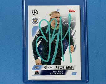 アーリング・ハーランド 直筆サイン入りカード RPC ミント。 - Etsy 日本