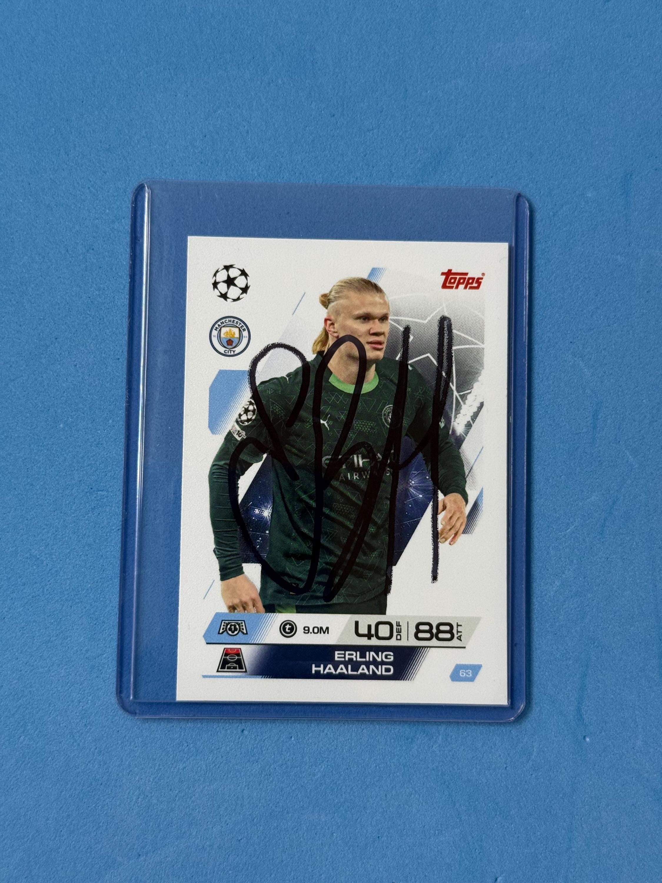 Signed haaland card - Etsy 日本