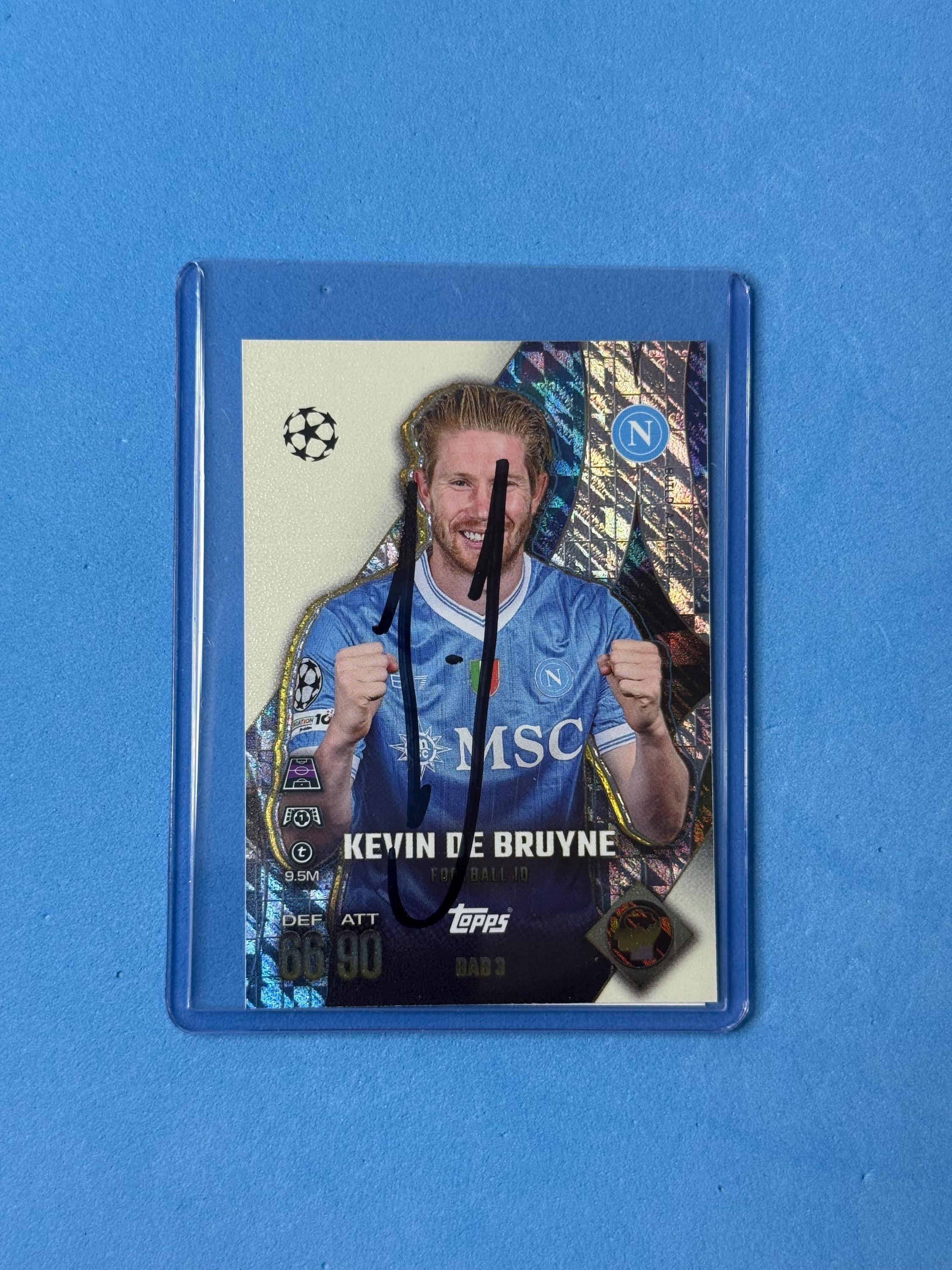 Kevin De Bruyne Signed - Etsy